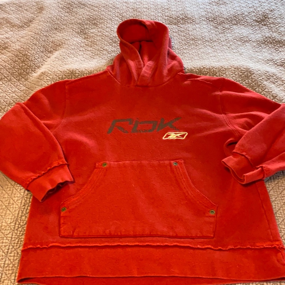 RBX vintage looking hoodie with front pockets